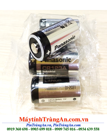 PANASONIC CR123A; Pin Panasonic CR123A (CR17345) Industrial  2/3A 1550mAh Lithium 3V